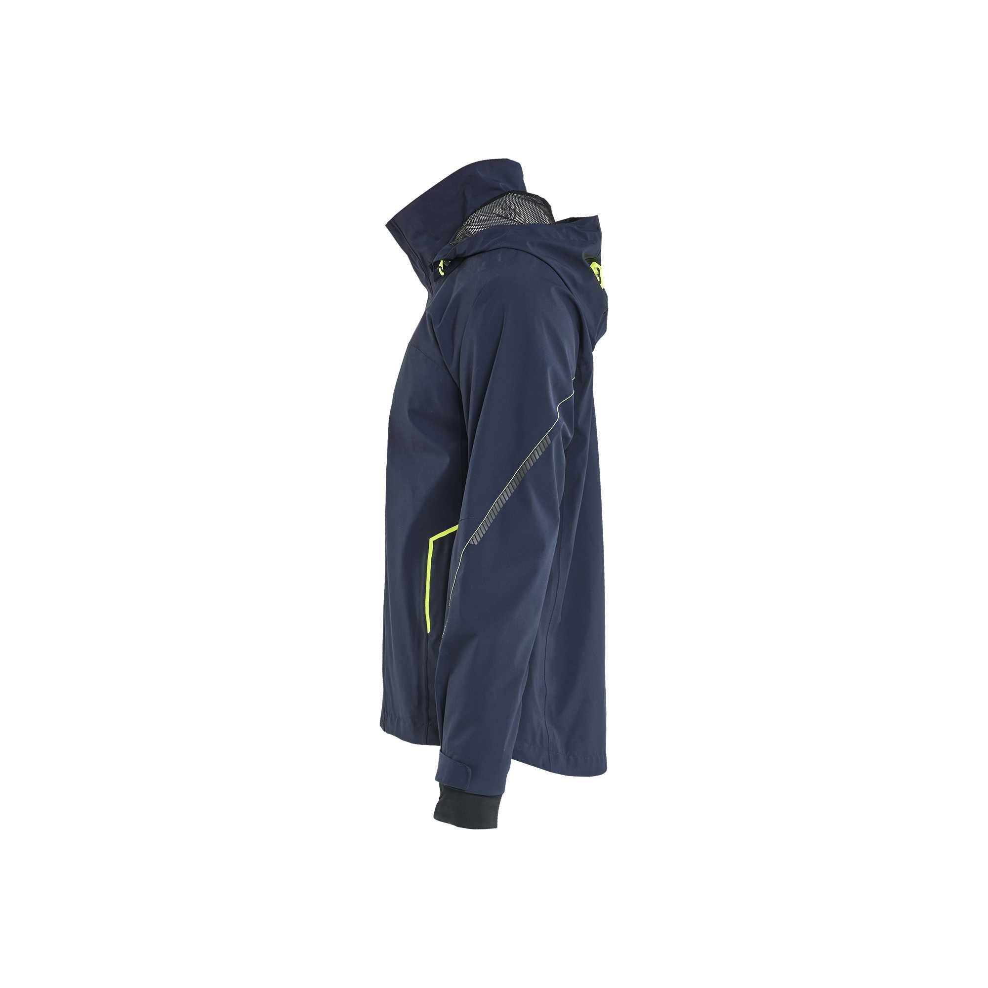 BLAKLADER 44831917 Shell Jacket Stretch Hi Vis Reflective Work Jacket MEN - Waterproof